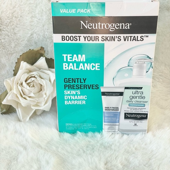 New with tags NEUTROGENA TEAM BALANCE DYNAMIC BALANCE CLEANSER & MOISTURIZER - Picture 2 of 4
